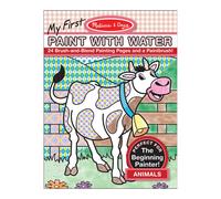 Melissa & Doug My First Paint With Water Coloring Book: Animals (24 Painting Pages)