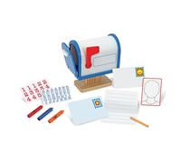 Melissa & Doug My Own Mailbox Wooden Activity Set (Pretend Toy Mailbox)