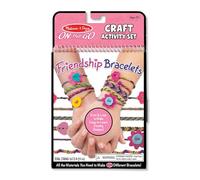 Melissa & Doug On the Go Friendship Bracelet Craft Set (Makes 10+ Bracelets)