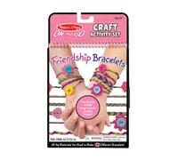 Melissa & Doug On the Go Friendship Bracelet Craft Set (Makes 10+ Bracelets)
