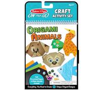 Melissa & Doug Craft Activity Set On the Go Origami Animals - 38 Stickers, 40 Origami Papers
