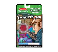 Melissa & Doug On the Go Secret Decoder Activity Book - The Case of the Slippery Flippers