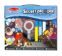 Melissa & Doug On the Go Secret Decoder Deluxe Activity Set and Super Sleuth Toy