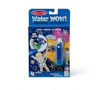 Melissa & Doug On The Go Water Wow! Reusable Mess-Free Water-Reveal Activity Pad - Space - Party Favors, Stocking Stuffers, Travel Toys For Toddlers, Mess Free Coloring Books For Kids Ages 3+