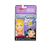 Melissa & Doug Water WOW! Makeup & Manicures| Water Reveal Travel Book | Activity Pad | 3+ | Gift for Boy or Girl