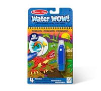 Melissa & Doug On The Go Water Wow! Reusable Water-Reveal Activity Pad Travel Toy - Dinosaurs Reveal Pads, Dinosaur Books, Stocking Stuffers, Arts And Crafts Toys For Kids Ages 3+