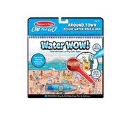 Melissa & Doug On the Go Water Wow! Reusable Water-Reveal Deluxe Activity Pad - Around Town
