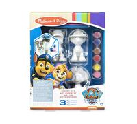 Melissa & Doug PAW Patrol Craft Kit - 3 Decorate Your Own Pup Figurines, Multicolor, 33265