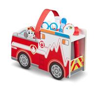 Melissa & Doug Multicolour Paw Patrol Marshall'S Wooden Rescue Caddy