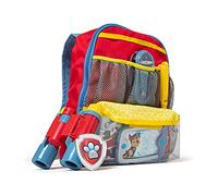 Melissa & Doug PAW Patrol Pup Pack Backpack - Role Play Set for Children | Travel Activity with Binoculars & Explorer Tools | Age 3+