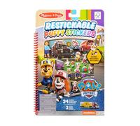 Melissa & Doug PAW Patrol Restickable Puffy Stickers - Big Pup Trucks Sticker Book Travel Activity Book Reusable PAW Patrol Stickers 3+ Gift for Boy or Girl, 33322, One Size, Multi