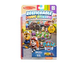 Melissa & Doug PAW Patrol Restickable Puffy Stickers - Big Pup Trucks Sticker Book Travel Activity Book Reusable PAW Patrol Stickers 3+ Gift for Boy or Girl, 33322, One Size, Multi