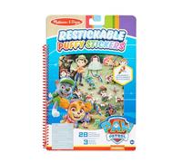 Melissa & Doug PAW Patrol Reusable Puffy Stickers - Jungle Activity Pad, Multicolor, 3+
