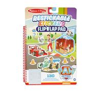 Melissa & Doug PAW Patrol Restickable Sticker Book Classic Missions | Activity Pad | 3+ | Gift for Boy or Girl