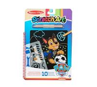 Melissa & Doug Scratch Art Pad - Paw Patrol Chase, Multicolor Reveal Travel Pad 33259