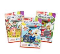 Pack of 3 Water WOW!! PAW Patrol | Water Reveal Travel Book | Activity Pad | 3 + | Gift for Boy or Girl