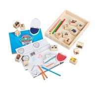 Paw Patrol - Wooden Stamps Activity Set