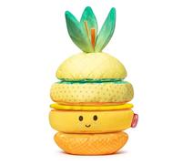 Melissa & Doug Pineapple Soft Stacker Sensory Toys for Babies 6-12 Months | Early Development & Activity Toys 6 Months+ Baby Toys | Soft Play Food Baby Toys 6 Months Plus | Baby Girl & Baby Boy Toys