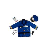 Melissa & Doug Police Officer Costume Role Play Set One Colour
