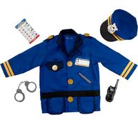 Melissa & Doug Police Officer Dress-up Costume Set