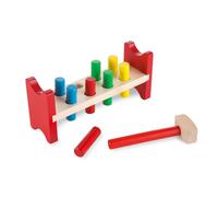 Melissa & Doug Pound-a-Peg Classic Wooden Toy