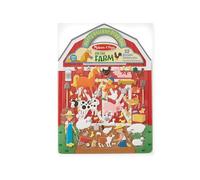 Melissa & Doug Deluxe Wooden Stamp Set: Animals - 30 Stamps, 6 Markers, 2 Stamp Pads