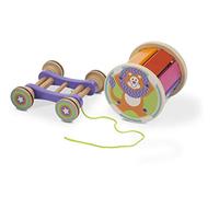 Melissa & Doug Pull and Play Musical Rainbow Xylophone Wooden Pull Toy