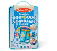 Melissa & Doug Reusable Boo Boos First Aid Play Set Doctor Role Play Toy 3+