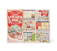 Melissa & Doug Reusable Sticker Book – My Town Plane Activities – Reusable Stickers – Ages 3–4