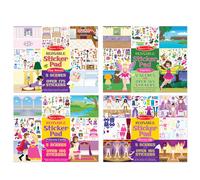 Melissa & Doug Reusable Sticker Pads Set: Fairies Princess Castle Play House Dress-Up - 680+ Stickers