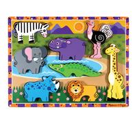 Melissa & Doug Safari Animals Chunky Puzzle