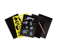 Melissa & Doug Scratch Art Sheets - Sea Life| Arts & Crafts | Scratch Art | 4+ | Gift for Boy or Girl