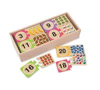 Melissa & Doug Self-Correcting Number Puzzles, Developmental Toy, Motor Skills, 3+, Gift for Boy or Girl