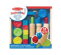 Melissa & Doug Shape, Model, and Mould Craft Activity Set - 4 Tubs of Modelling Dough and Tools Arts And Crafts For Kids Ages 3+