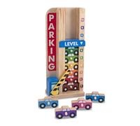 Melissa & Doug Stack and Count Parking Garage Developmental Toy Motor Skills 3+ Gift for Boy or Girl