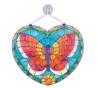 Melissa & Doug Stained Glass - Butterfly | Arts & Crafts | DIY | 5+ | Gift for Boy or Girl
