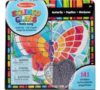 Melissa & Doug Stained Glass Made Easy Activity Kit: Butterfly - 140+ Stickers