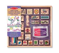 Melissa & Doug Stamp-a-Scene-Fairy Garden | Arts & Crafts | Age 4+ | Gift for Boy or Girl