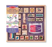 Melissa & Doug Stamp-a-Scene-Fairy Garden | Arts & Crafts | Age 4+ | Gift for Boy or Girl