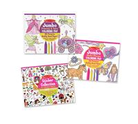 Melissa & Doug Sticker Collection and Coloring Pads Set: Princesses Fairies Animals and More - FSC Certified