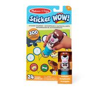 Melissa & Doug Sticker WOW! 24-Page Activity Pad and Sticker Stamper, 300 Stickers, Arts and Crafts Toy Collectible Character - Dog Creative Play Tr