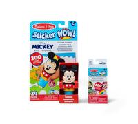 Melissa & Doug Sticker Wow! Mickey Bundle (Stamp with Book + Disney Refill)