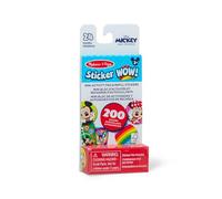 Melissa & Doug Sticker Wow Mini Activity Pad and 200+ Refill Stickers for Stamper Arts and Crafts Fidget Toy Collectibles - Assorted Disney