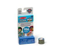 Melissa & Doug Sticker Wow! Mini Activity Pad and 200+ Refill Stickers for Sticker Stamper Arts and Crafts Fidget Toy Collectibles - PAW Patrol Sticke