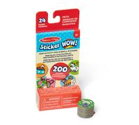 Melissa & Doug Sticker Wow! Mini Activity Pad and 200+ Refill Stickers for Sticker Stamper Arts and Crafts Fidget Toy Collectibles - Pets Stickers -