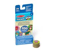 Melissa & Doug Sticker WOW! Mini Activity Pad and 200 Refill Stickers for Sticker Stamper Arts and Crafts Fidget Toy Collectibles - Assorted Surprise Stickers - FSC Certified
