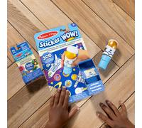 Melissa & Doug Sticker WOW Stamper & Activity Pad Astronaut | Book & Travel Toys for Children | Age 3+