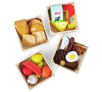 Melissa & Doug Sturdy Wooden Food Set