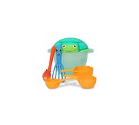 Melissa & Doug Sunny Patch Seaside Sidekicks Sand Baking Play Set,White