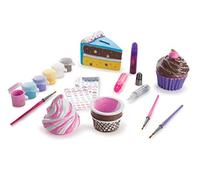 Melissa & Doug Sweet Keepsakes Craft Kit: 2 Decorate-Your-Own Treasure Boxes and a Cake Bank